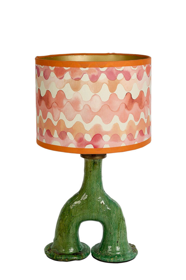 Lampe en Tamegroute au Maroc. Une création Elle'S Design.