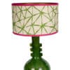 Lampe en Tamegroute vert. Une création Elle'S Design.