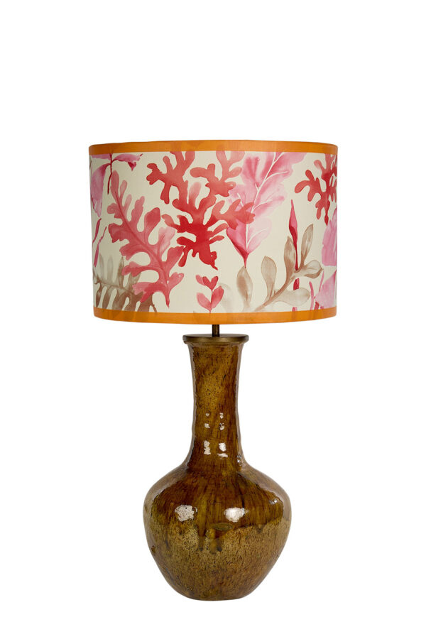 Lampe en Tamegroute Ocre. Une création Elle'S Design.