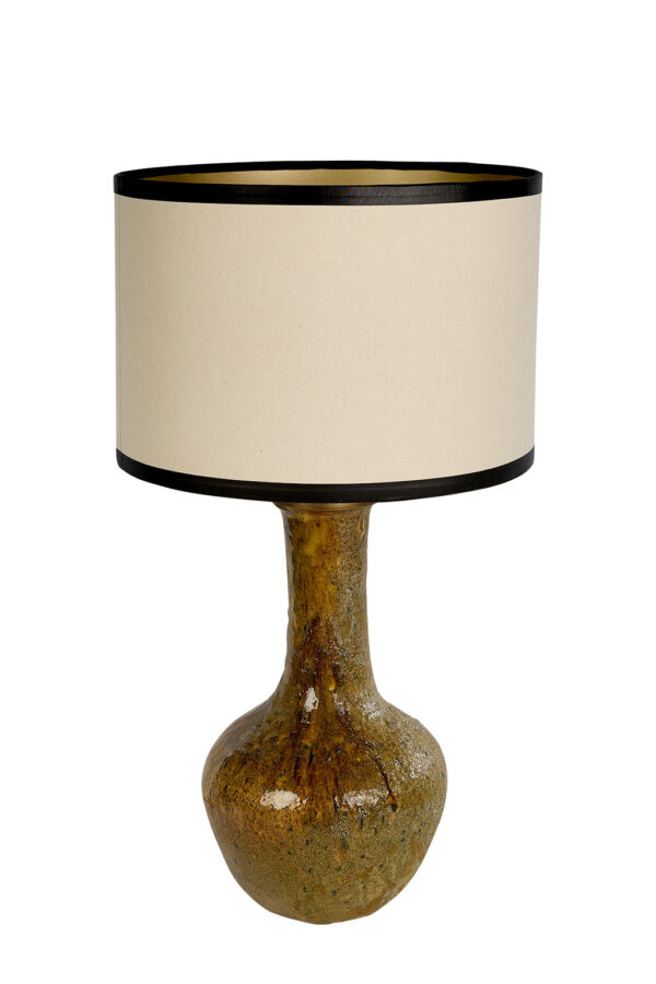 Lampe en Tamegroute Ocre. Une création Elle'S Design.