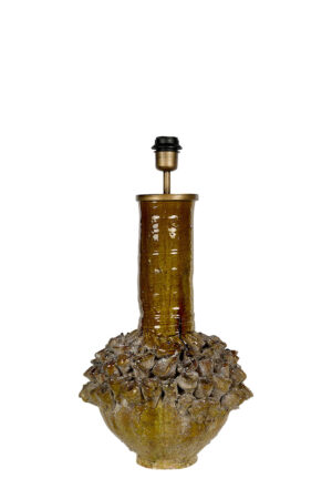 Pied de lampe unique en Tamegroute. Origine Maroc.